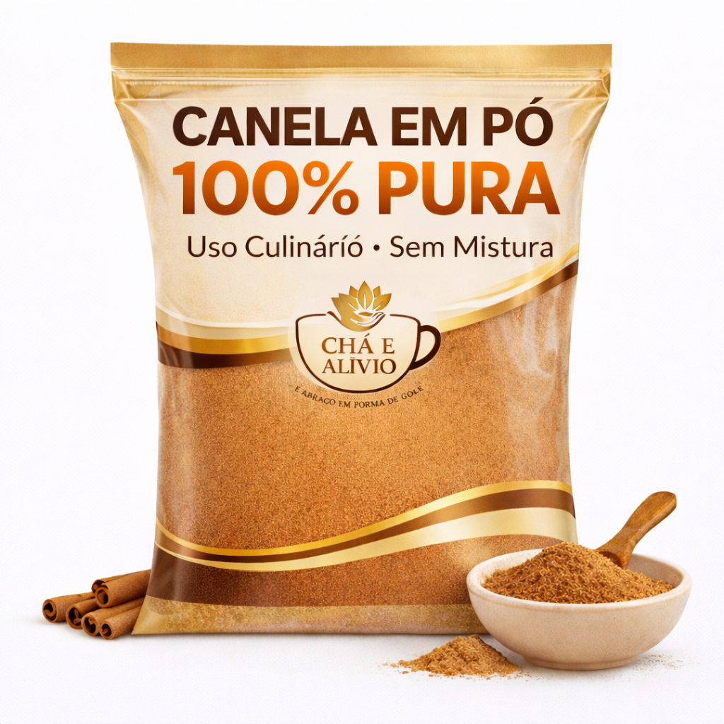 Canela em Pó   Original Pura  Uso Culinário | Tempero Natural Sem Mistura em Oferta na Shopee