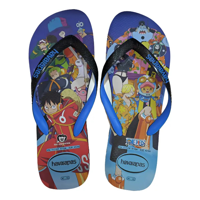 Chinelo Havaianas One Piece Tripulação Chapéu De Palha