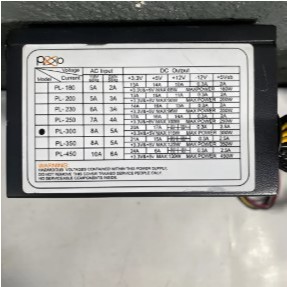 Fonte Real Pixxo Mini Modelo: Pl-300 24pinos 300w Sata Atx Preto (Usado)