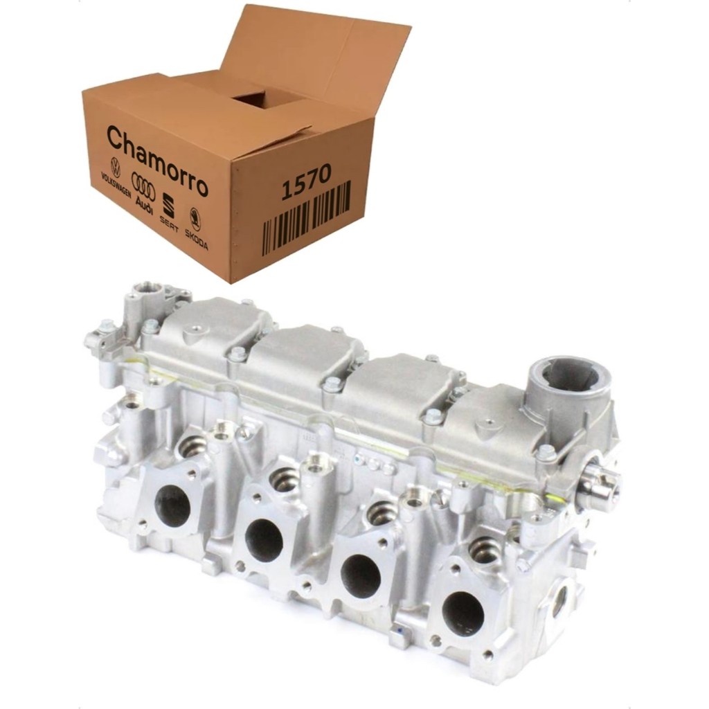Cabeçote Completo 1.6 8V EA111 Original Vw Polo Voyage Saveiro Gol G5 G6 G7 Golf Fox Crossfox Spacefox 032103063AD