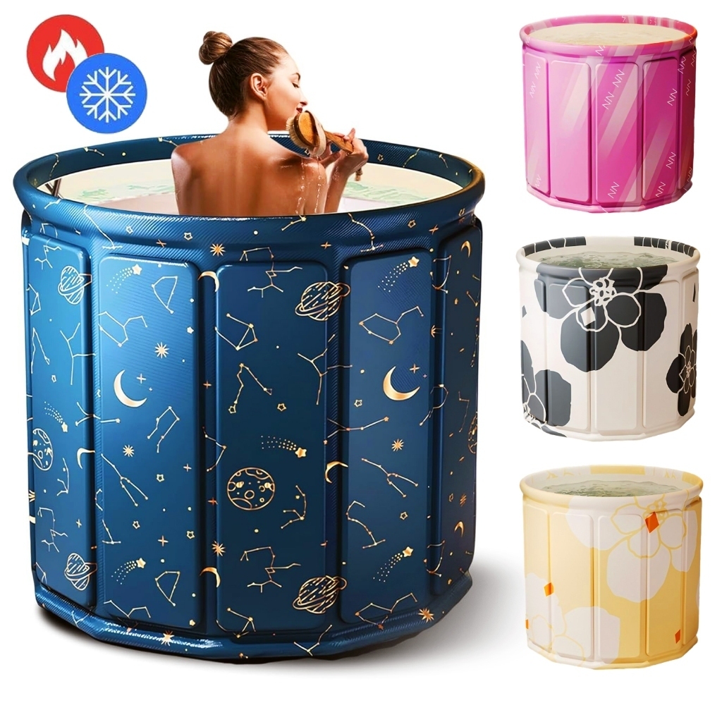 Banheira Dobrável SPA Adulto Portátil 70cm 254 Litros Ofurô Reforçado com Drenagem Rápida em Oferta na Shopee