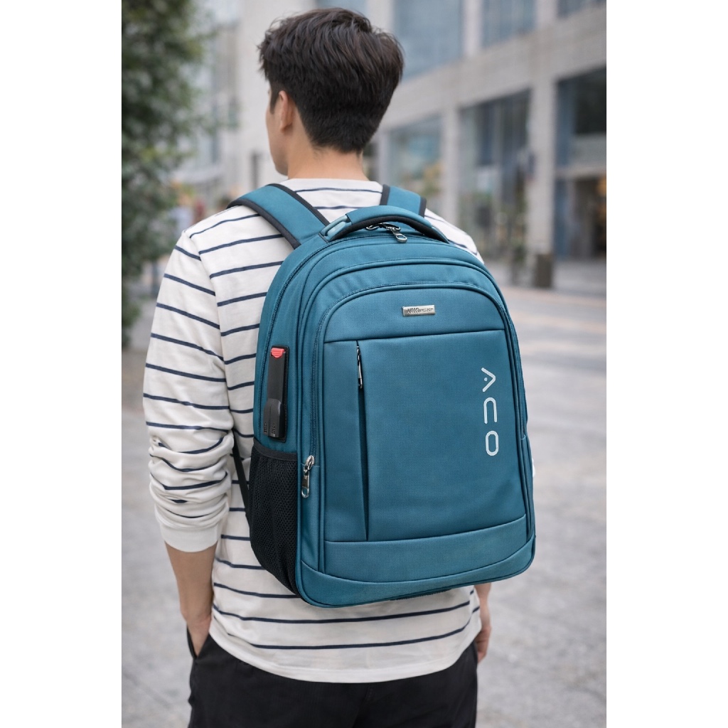 Mochila Masculina Feminina Escolar Faculdade Bolso Antifurto Nas Costas Resistente Cadeado Saída USB em Oferta na Shopee