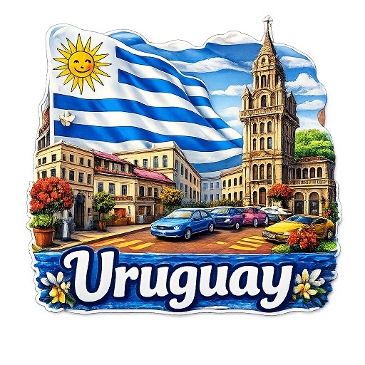COLEÇÃO N°1 - EXCLUSIVA – ÍMÃS TURÍSTICOS DO URUGUAI em Oferta na Shopee