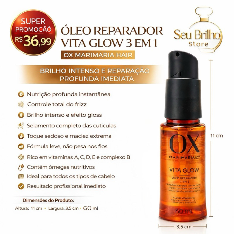 O que é Óleo Capilar Reparador Ox? Guia e Onde Comprar | BuscaProdutos