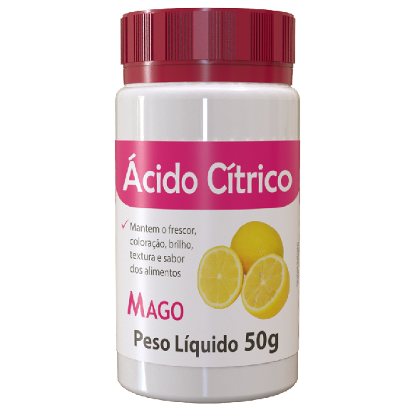 Ácido Cítrico Aditivo 50gr- Mago