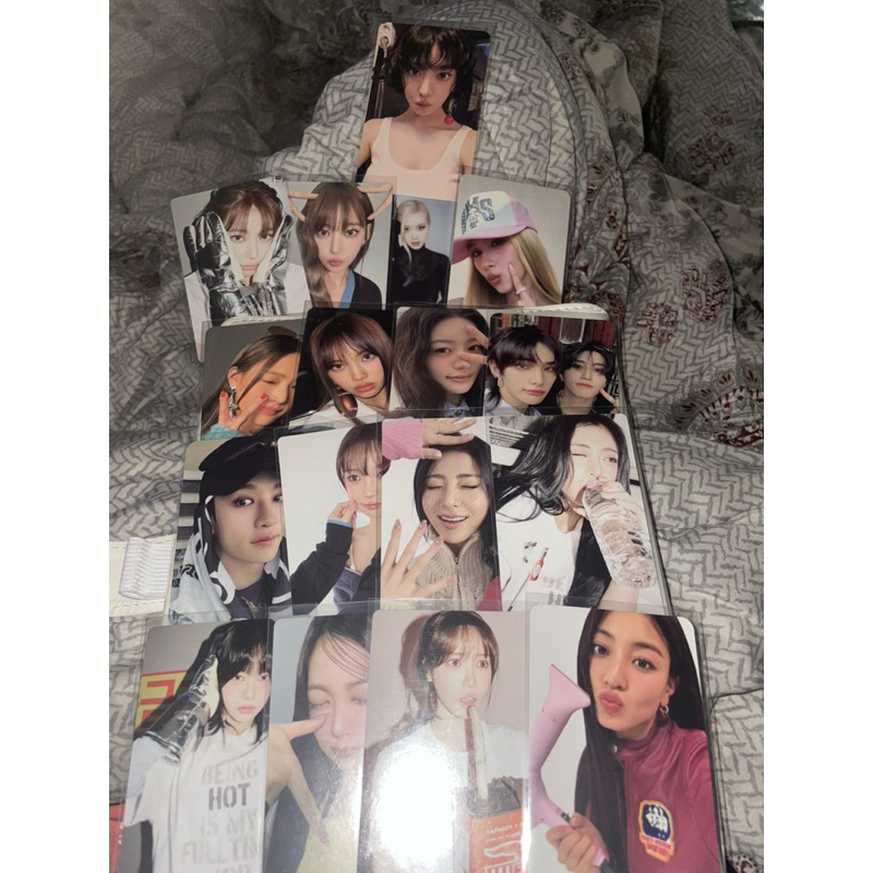 photocard oficial - Illit - Le sserafim - Straykids - Blackpink - twice - new jeans
