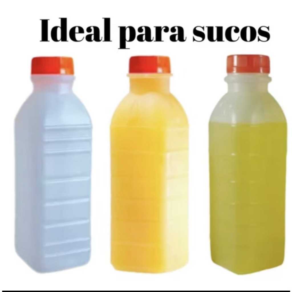 30 Garrafas Plástica Transparente Descartável De 500-ML E 1-L Ideal Para Caldo De Cana, Sucos, agua De Coco, Bebidas.