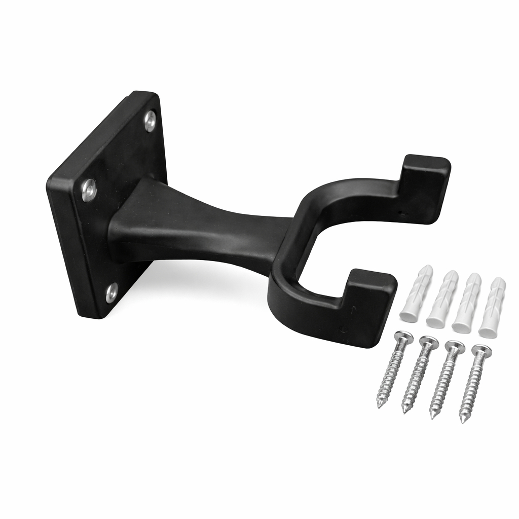 Suporte Gancho Para Violão Guitarra Baixo Resistente Preto em Oferta na Shopee