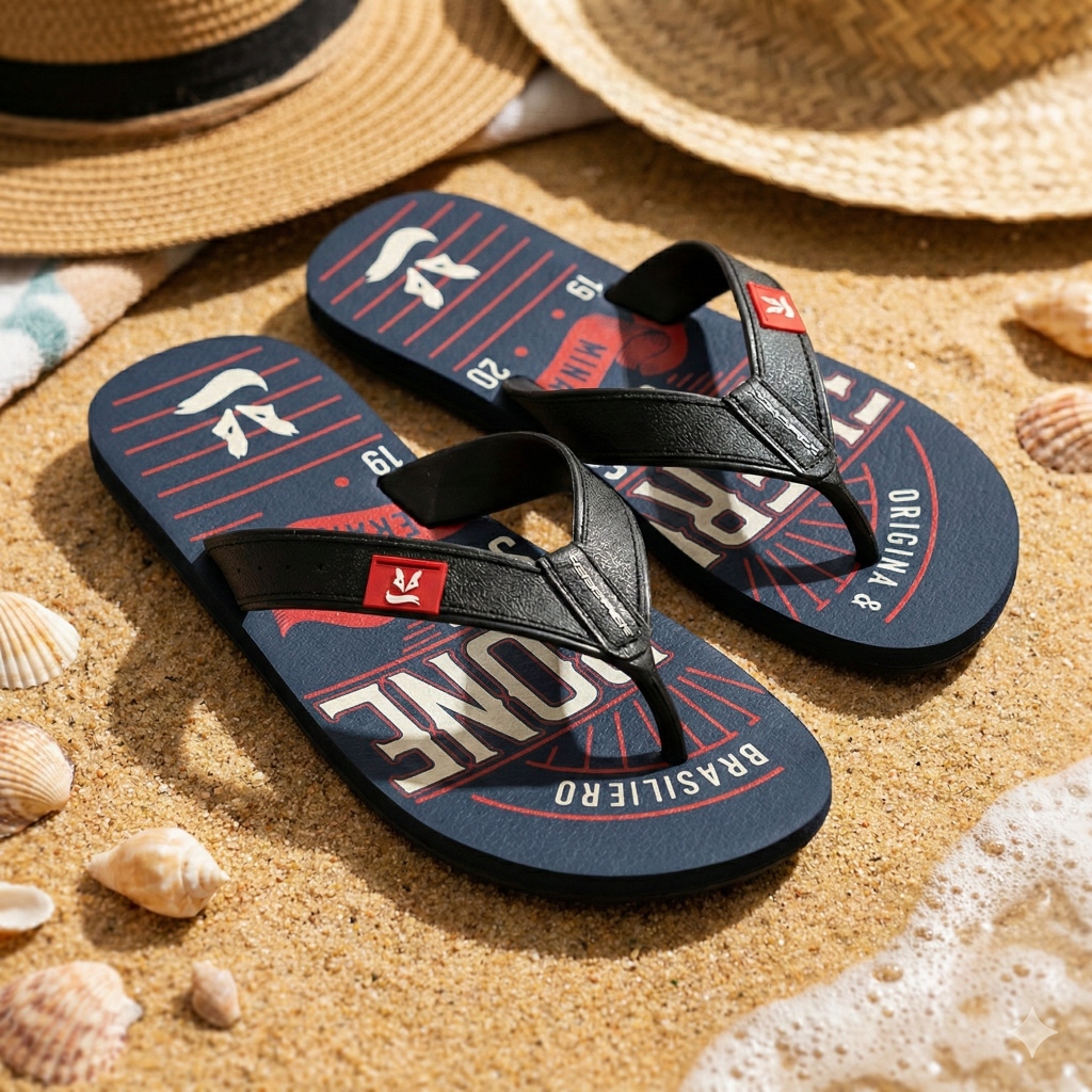 Chinelo Sandália Masculino Everone Nuvem Ortopédico Macio Confortável Antiderrapante Leve