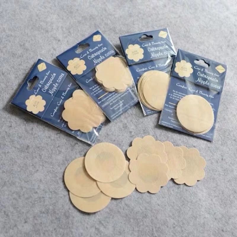 Kit 10 Adesivo Protetor Mamilo Bico Aureola Tapa Peito Seios (5 Pares)