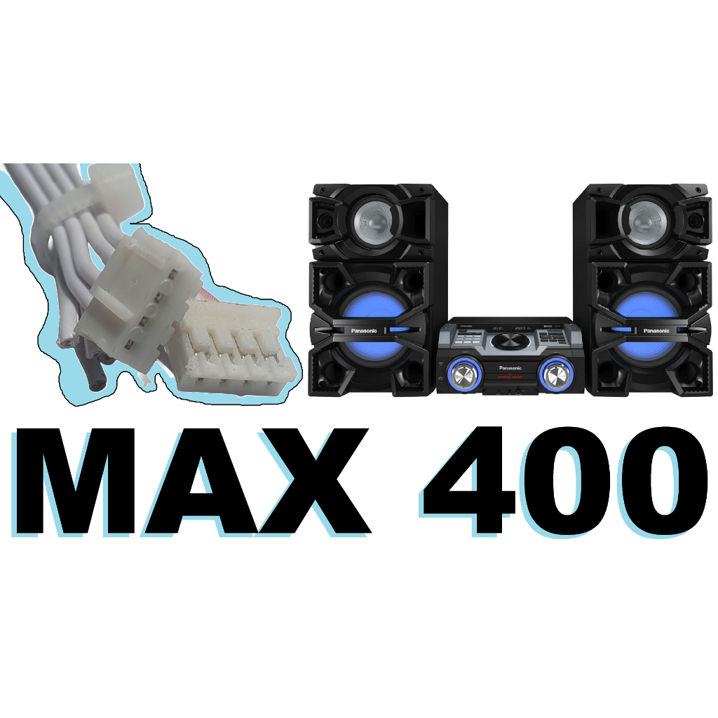 2 Conectores Do Led Panasonic Max 4000 / Plug Do Led Max 4000 Branco (Usado)