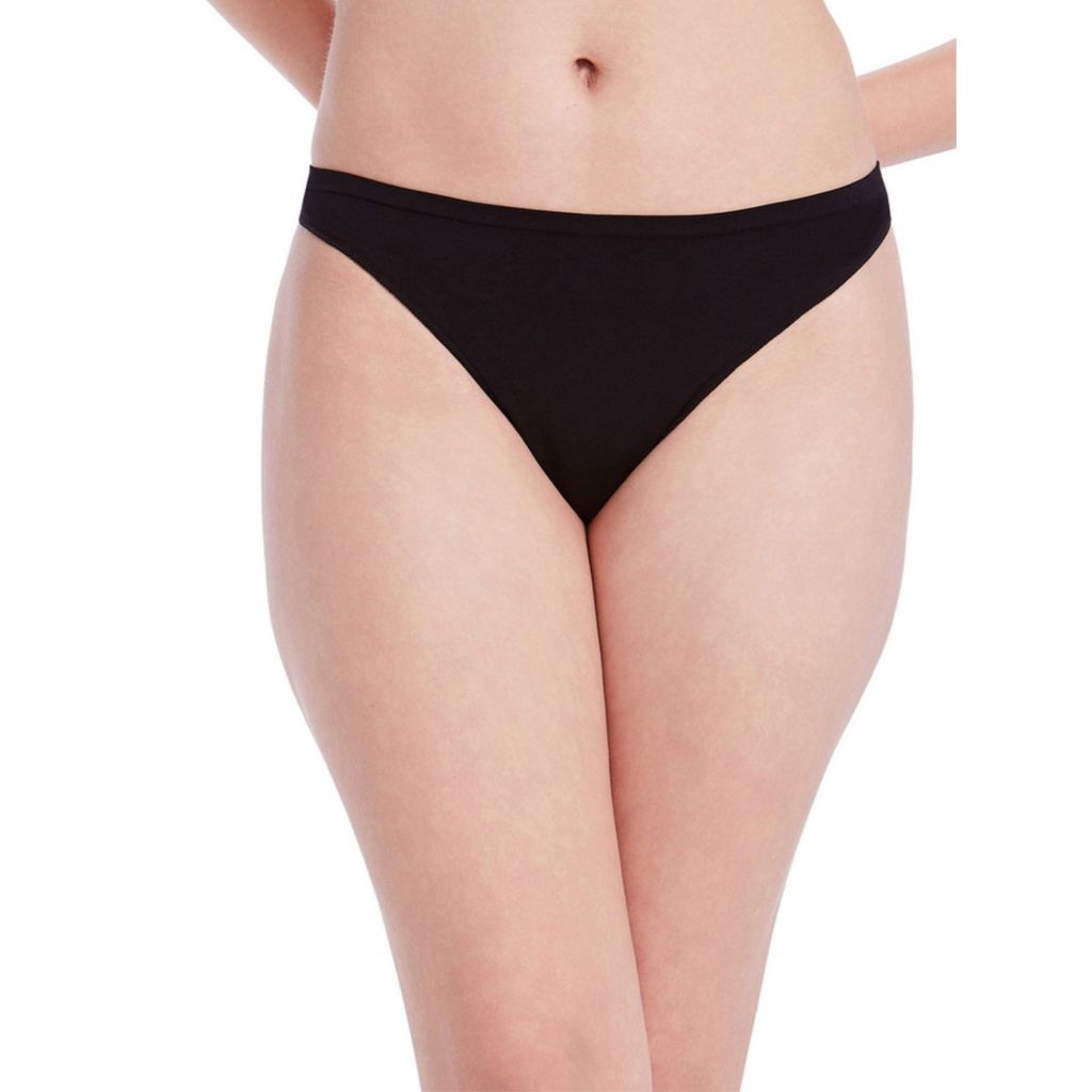 Calcinha Fio Dental Básica Com Fundo De Algodão Respirável Plié Sem Costuras Cavada Cintura Baixa