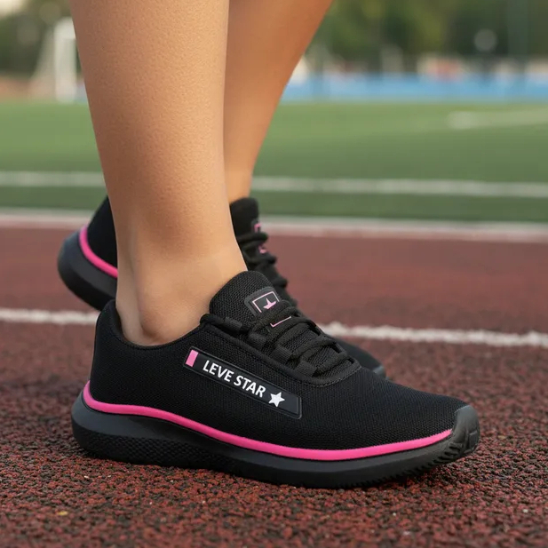 Tenis feminino exclusivo premium alta performance conforto e prasticidade leve macio  antiderrapante em Oferta na Shopee