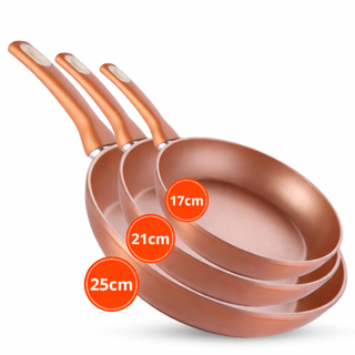 Frigideira Antiaderente Grande Cerâmica Não Gruda Não Vai Óleo Utensilio Domestico Cozinha Dieta em Oferta na Shopee