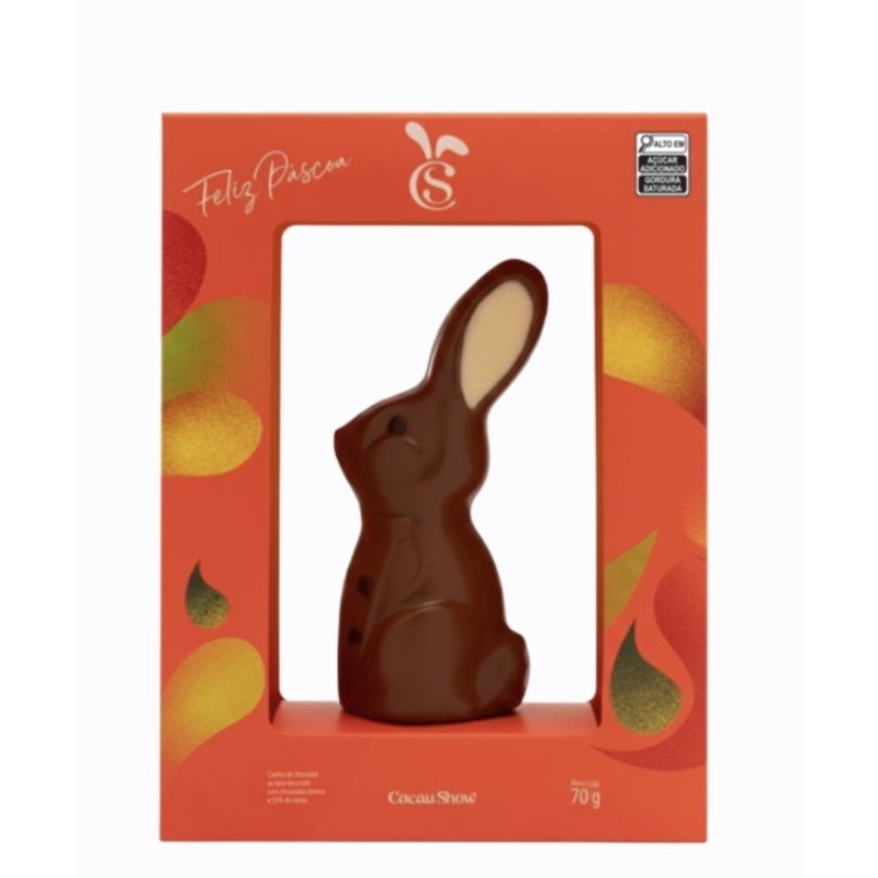 Coelho Cacau Show Chocolate - Comprar com Melhor Preço em Lanches