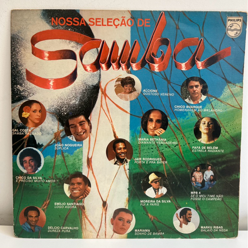LP VINIL NOSSA SELEÇÃO DE SAMBA 1979.