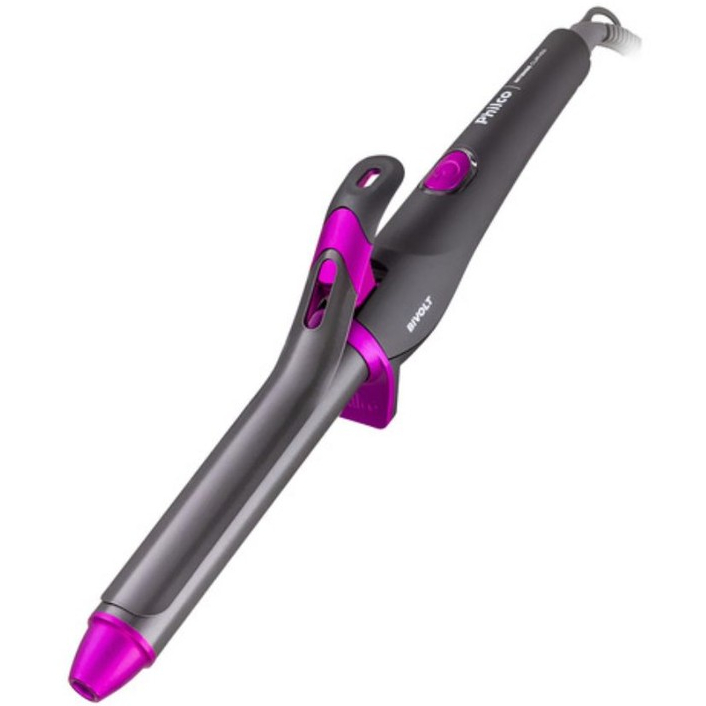 Cacheador e Modelador Revestimento Cerâmica 220ºC Tourmaline PEC15 Bivolt Philco em Oferta na Shopee