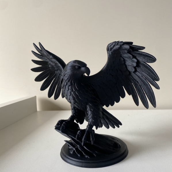 Águia Decorativa 3D – Símbolo de Força e Poder