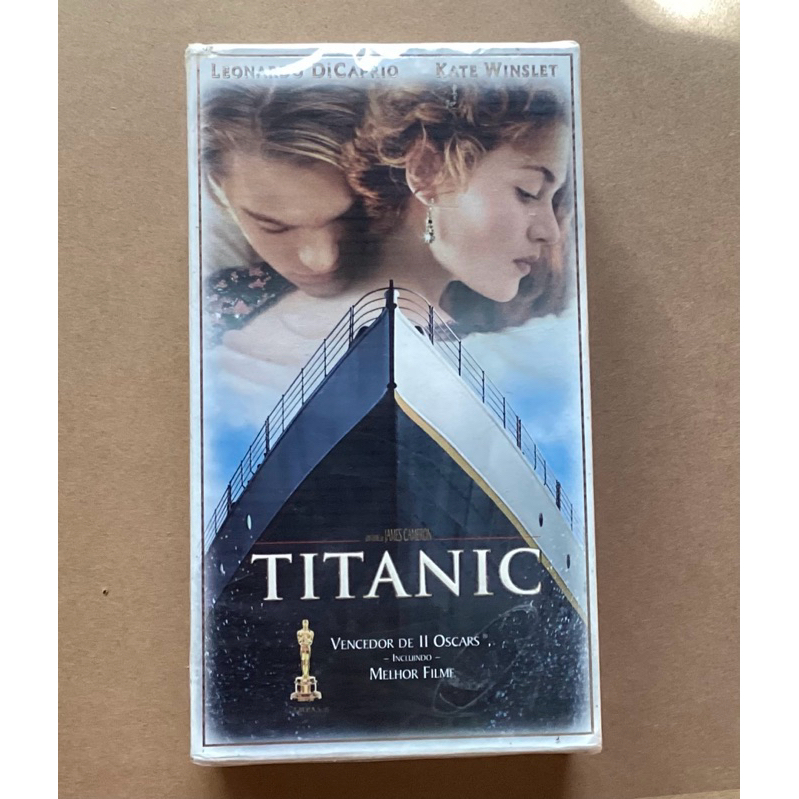 Fita VHS Dupla: Titanic (Lacrado)