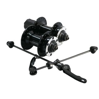 Cubo First K7 Bicicleta Aluminio Esferado Mtb Cassete 32 F Preto - Par De Cubos Traseiro/Dianteiro