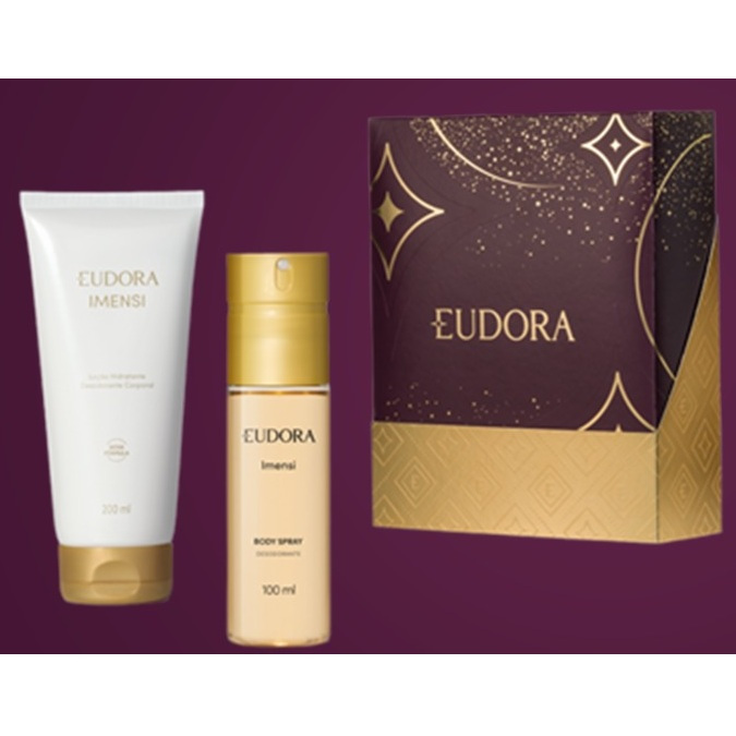 Kit Presente Imensi Spray Corporal 100ml + HIdratante 200ml (Acompanha Sacola) em Oferta na Shopee