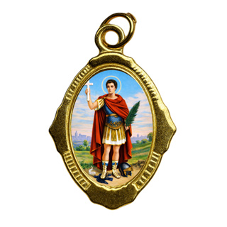 100 Medalhas Santo Expedito - Católico Resinadas – Para Terços, Escapulários, Lembrancinhas, Artesanato e Revenda em Oferta na Shopee