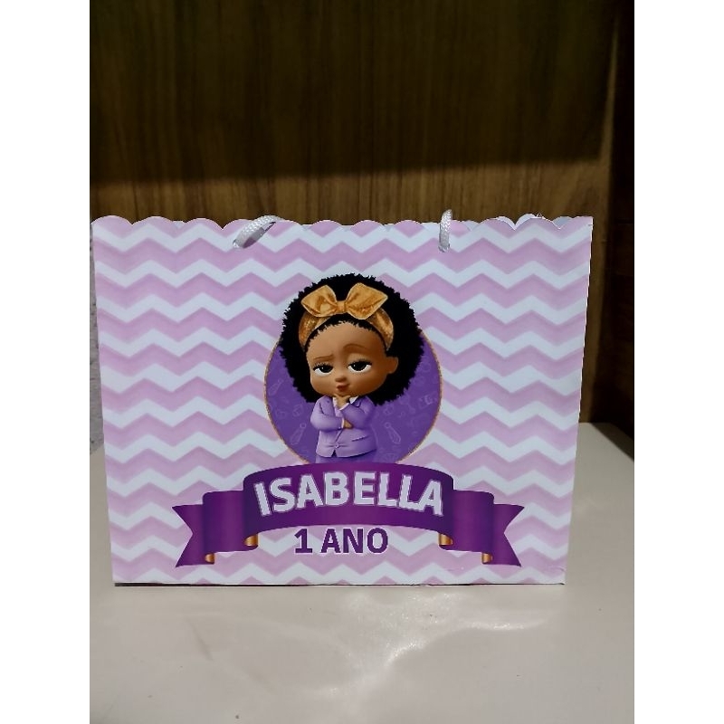Sacola Surpresa personalizada para lembrancinhas a poderosa Chefinha todos os Temas Semi montadas.