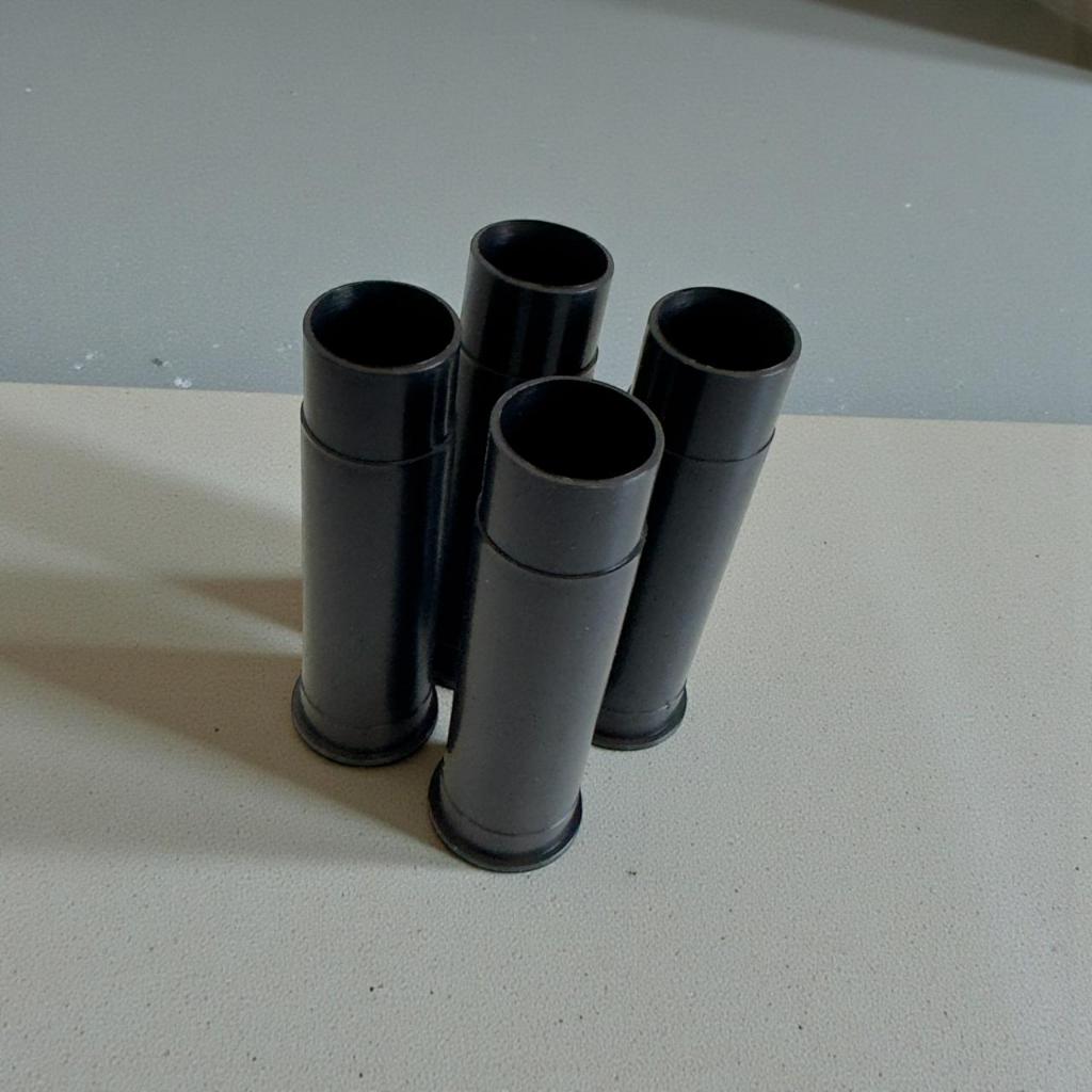 Pézinhos Plásticos para Estante Flexa – Kit 4 – Preto ou Branco