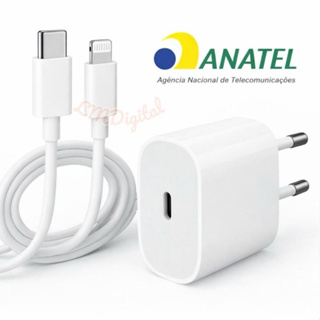 Carregador iPhone  Turbo Original 20W 11 12 13 14 Original  Leve Turbo Pro Xr X Usb C Lacrado iPhone em Oferta na Shopee