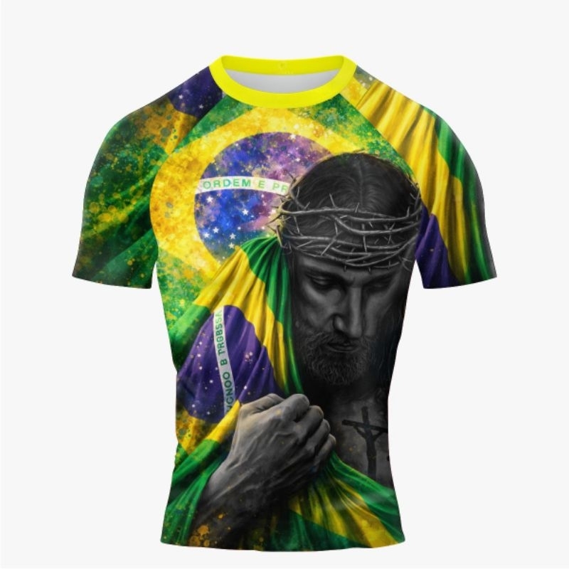 Camiseta Copa do Mundo Brasil 2026 Unissex Camisa Futebol Torcida