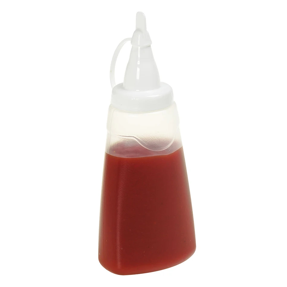 Bisnaga Para Condimentos Molho Casar Sanremo Tampa Branca 210ml