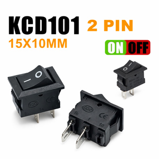 Chave Gangorra ON/OFF KCD1-101 2 Terminais 250VAC/6A em Oferta na Shopee
