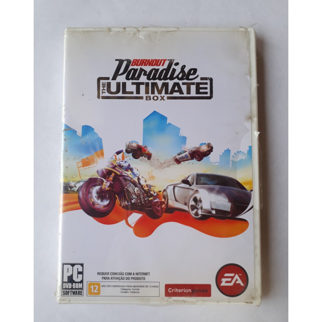 Cd De Jogo Burnout Paradise The Ultimate Box M16