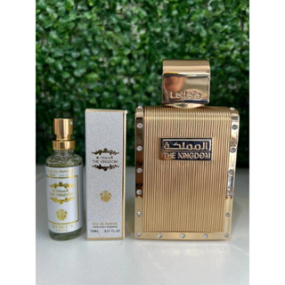 Perfume Arabe The Kingdom Masculino 15ml EDP ORIGINAL em Oferta na Shopee