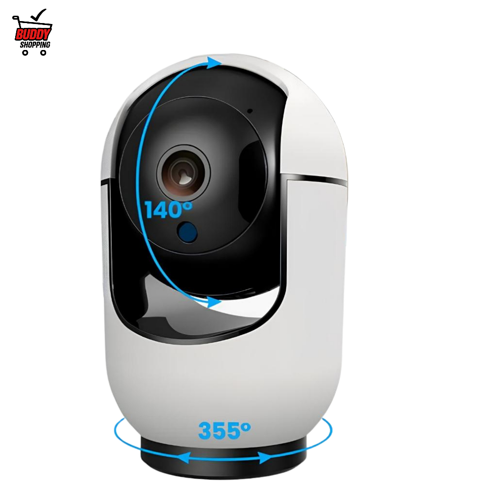 CÂMERA IP PTZ INTERNA ALPHA-1020PRO AITEK | 1080P WiFi Rastro App Tuya Alexa Google Home em Oferta na Shopee