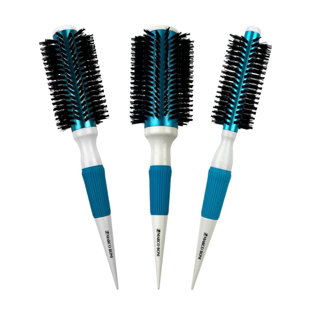 Kit Escovas Térmicas Marco Boni 3 Tamanhos Profissional
