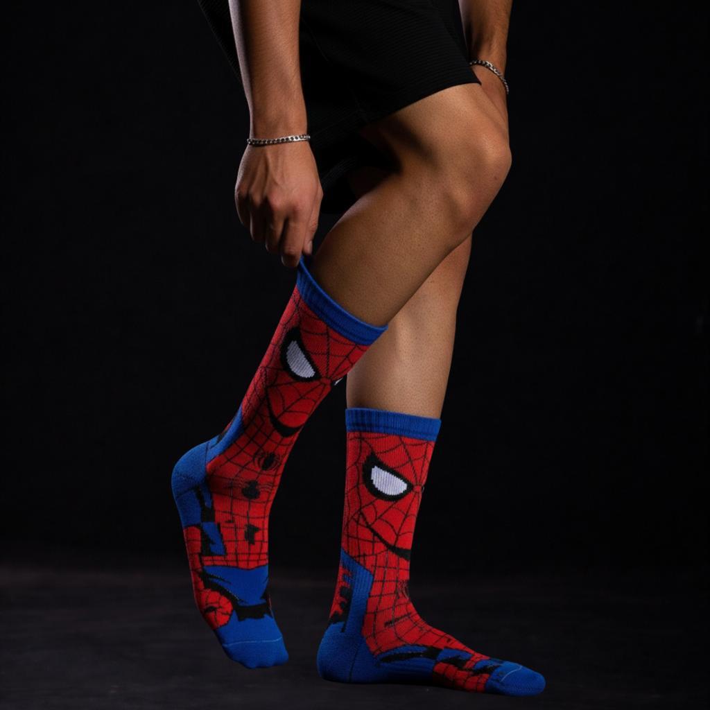 Meia Divertida de Personagem Cano Alto Unissex Estampas Exclusivas Algodão Confortável Envio Imediato Geek/ Nerd/ Gamer em Oferta na Shopee