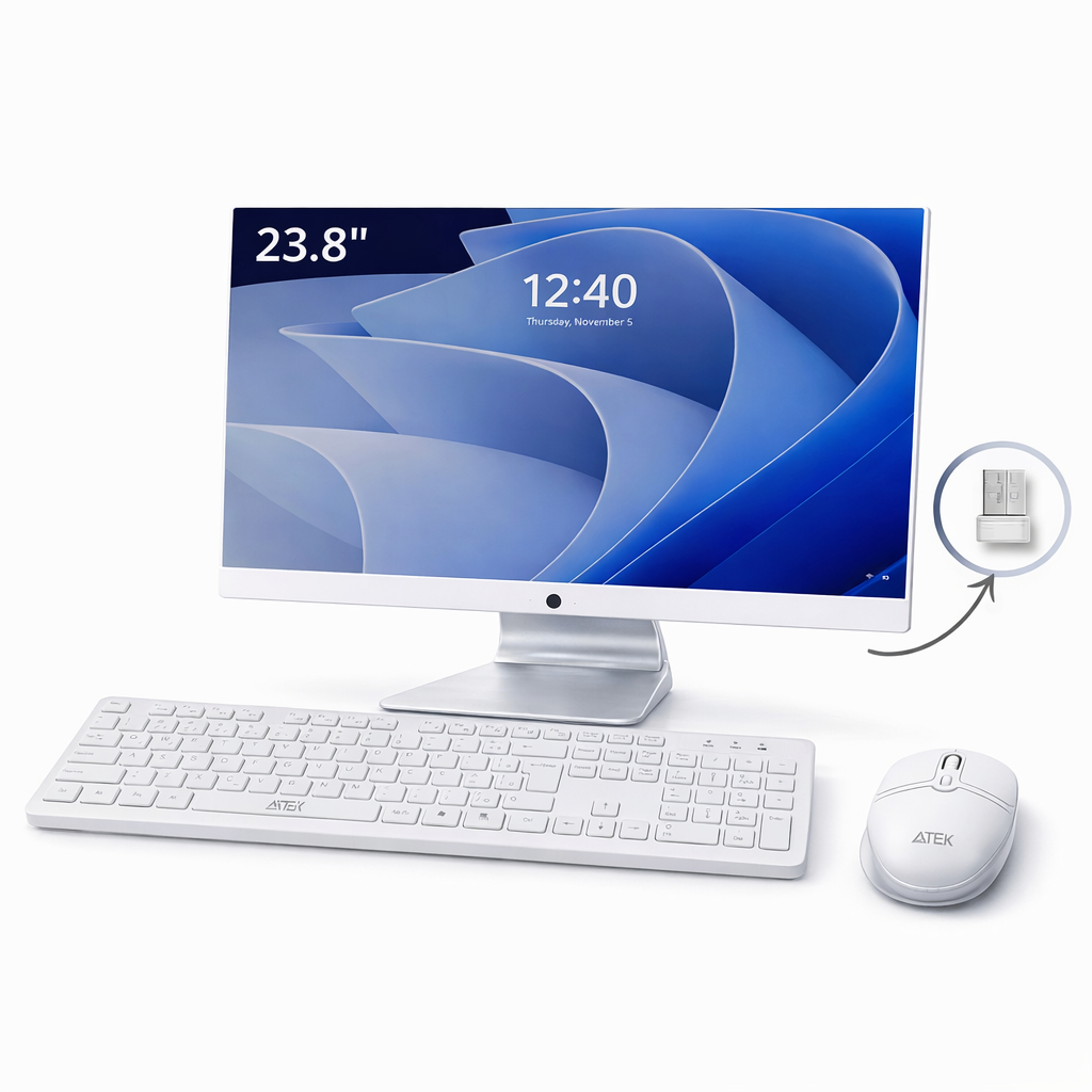 Computador All-in-One Maximus 23,8" Full HD Intel Core i5 8GB 512GB SSD  com Webcam Teclado e Mouse em Oferta na Shopee