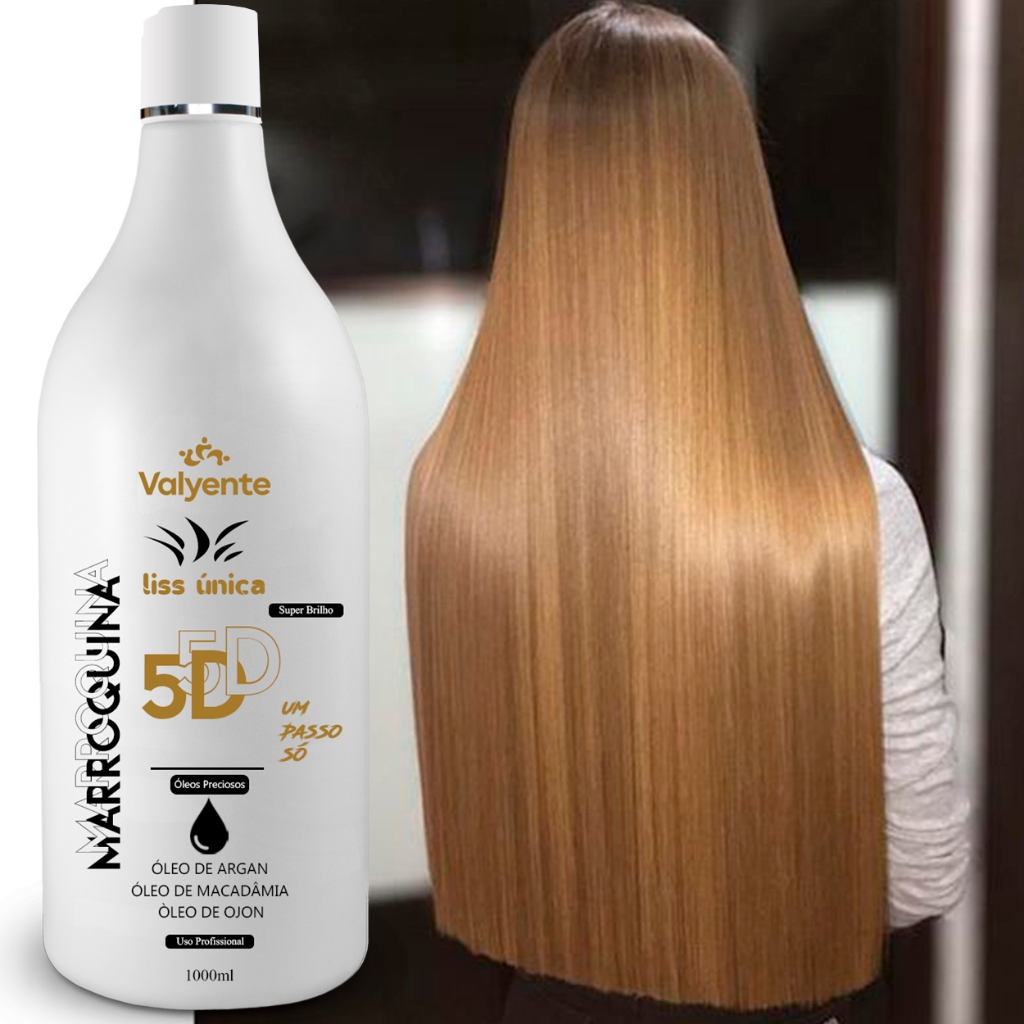 Progressiva Valyente Liss Única 300ml Alisamento Profissional - Com Óleos Especiais!