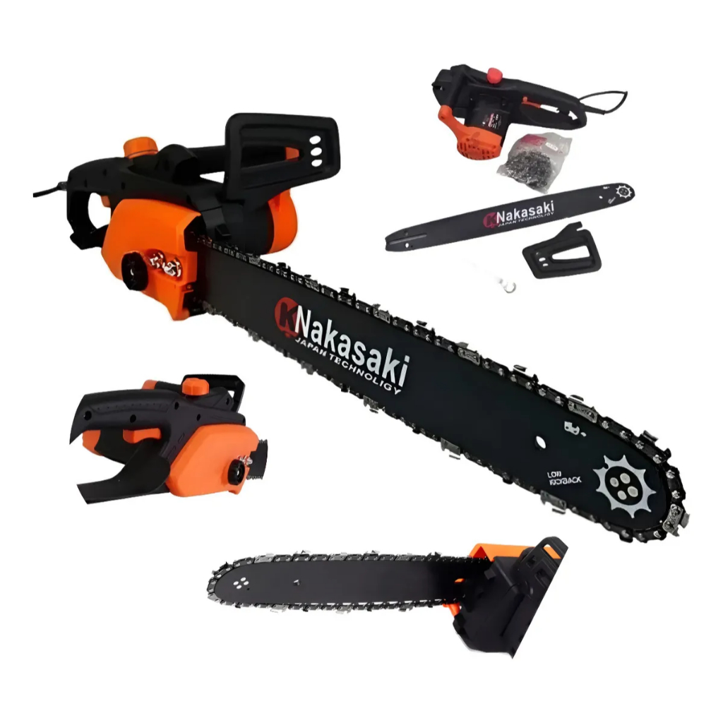 Motosserra Elétrica Muito Potente 2000w Sabre de 48CM Eletrosserra 18.8 Polegadas Mega Promoção
