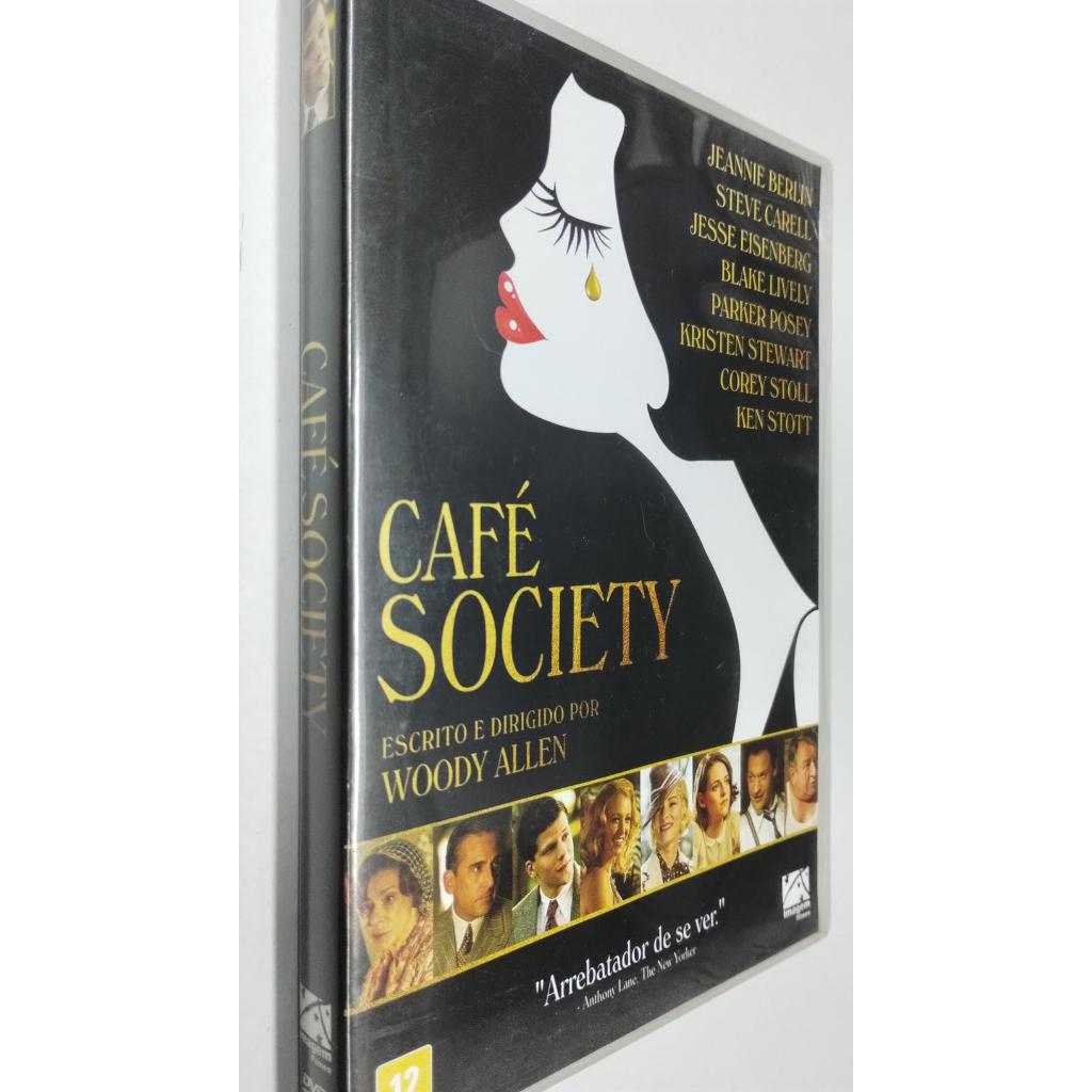 DVD Café Society. Woody Allen, Kristen Stewart (USADO)
