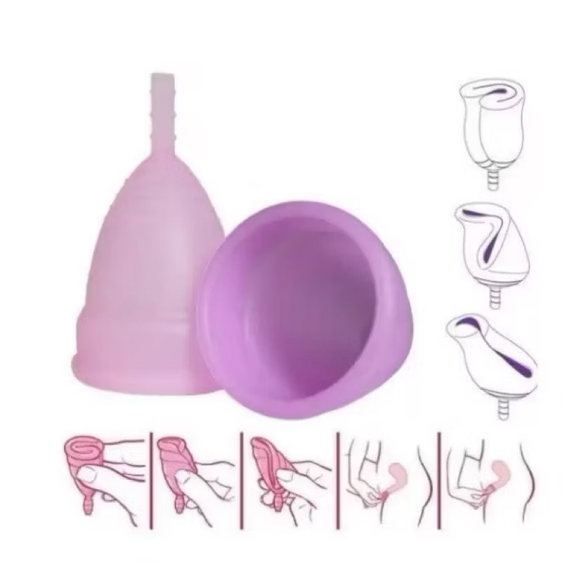 Coletor Menstrual Reutilizável em Silicone Flexível