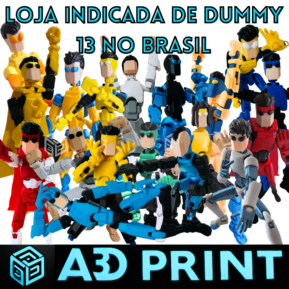 Invencível Invincible - Dummy 13 Totalmente Articulado Boneco Brinquedo Edição Limitada em Oferta na Shopee