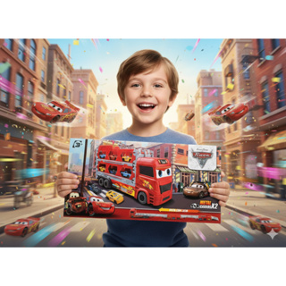 Caminhão Mcqueem Cegonha Pista Lançadora com Carrinho Maleta em Oferta na Shopee