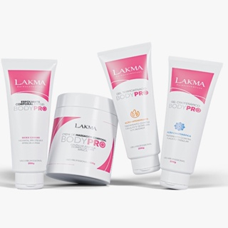 Kit Lakma Estudante Corporal BodyPro 4 Itens Profissional em Oferta na Shopee