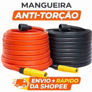 Mangueira Anti-Torção Não Dobra Reforçada  + Esguicho + Conector em Oferta na Shopee