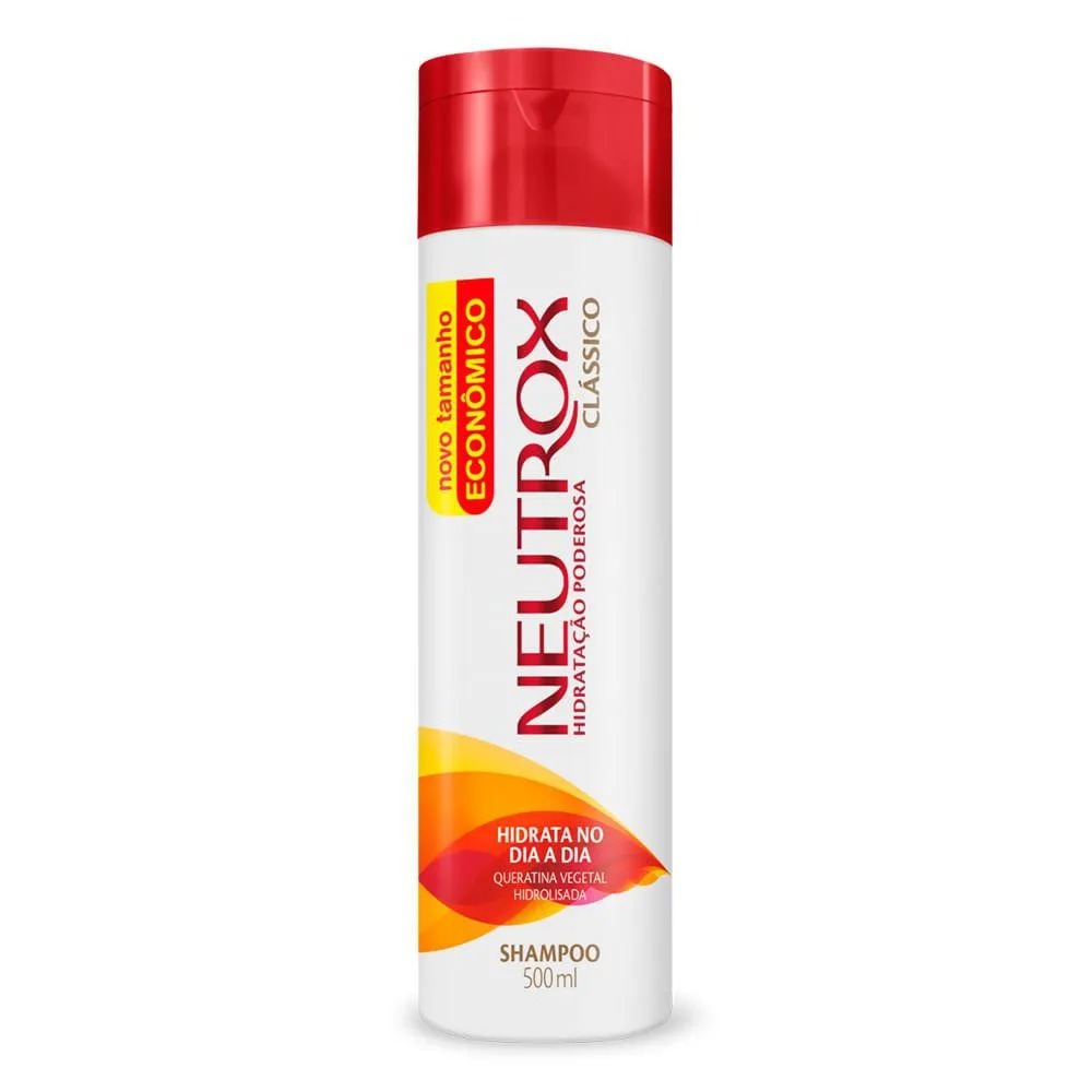Shampoo Neutrox Clássico Com 500ml em Oferta na Shopee