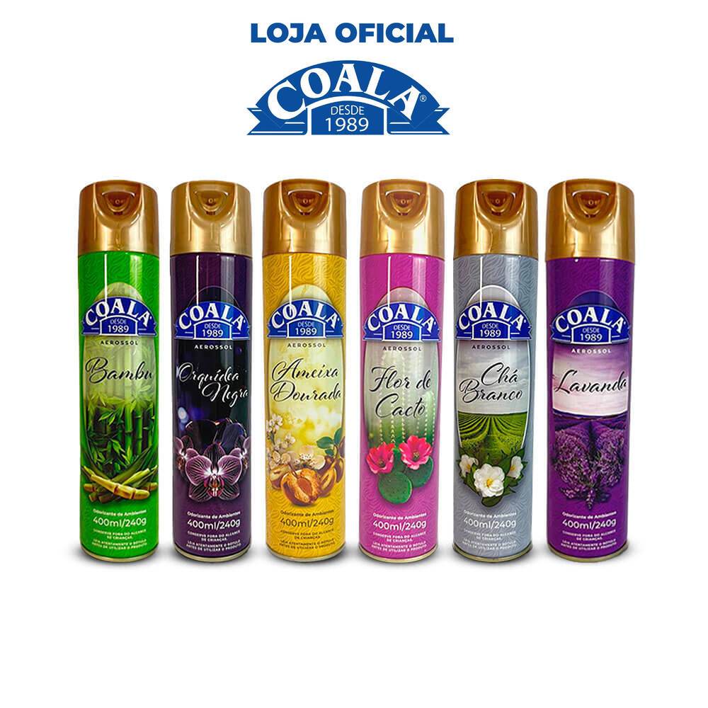 Kit Aerossol Coala - Aromatize com Sofisticação
