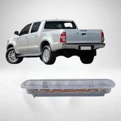 Break Light Cristal Hilux 2005 2006 2007 2008 2009 2010 2011 2012 2013 2014 2015 Tampa Traseira
