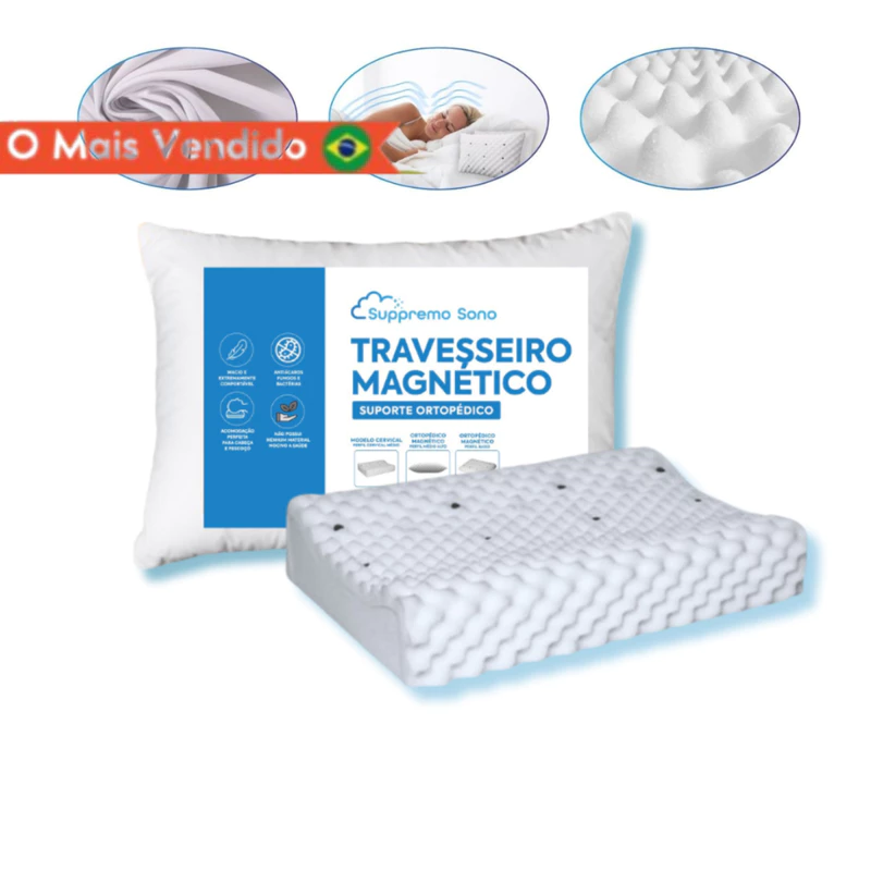 Travesseiro Ortopédico: 76% OFF! 💤